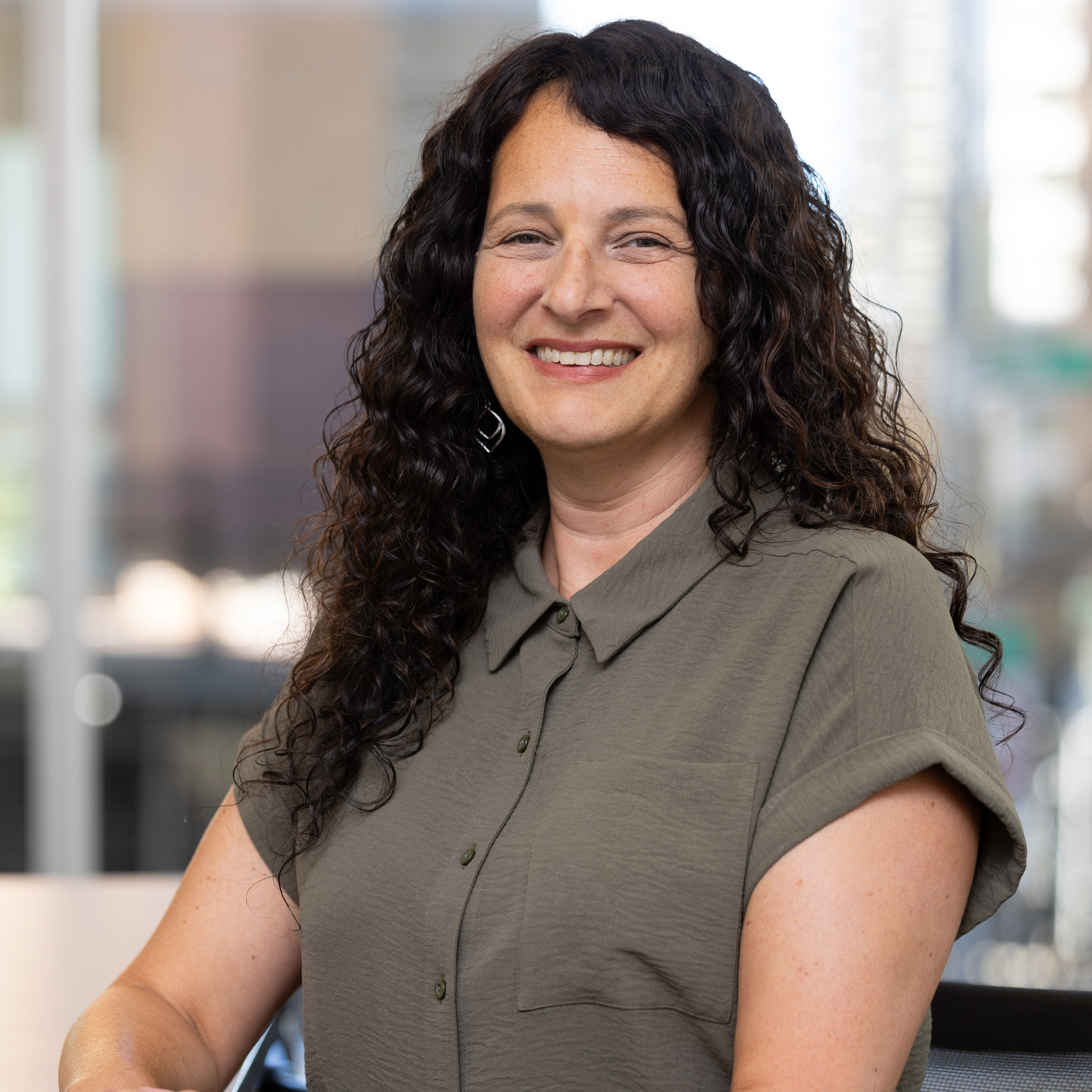 Photo of faculty member in an office setting